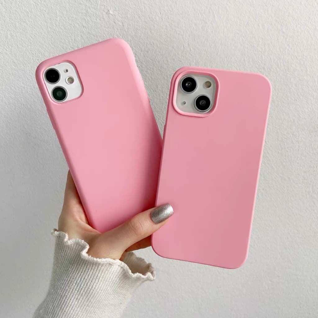 เคสกำมะหยี่ สีม่วงอ่อน สำหรับไอโฟน i15,i6,i6s,i7,i8,SE,​6p,​7p,8p,​X,XR,i1112,13,14,15,16,17pro max,14,15,16plus,17 Air รูปที่ 5