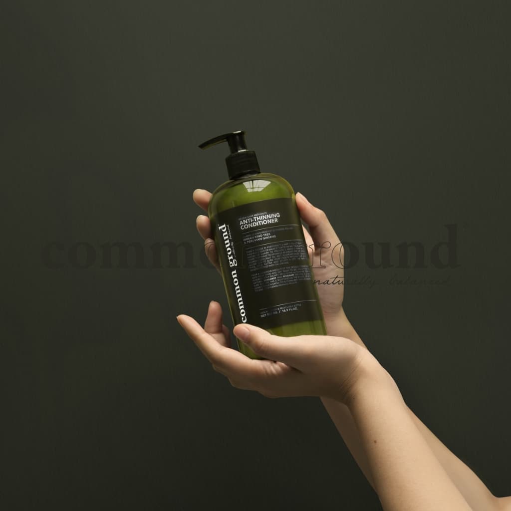 Common Ground Anti-Thinning Conditioner ครีมนวด สูตรลดผมร่วง คอนดิชันเนอร์ ผมนุ่ม ไม่มีน้ำหอม 500ml รูปที่ 2