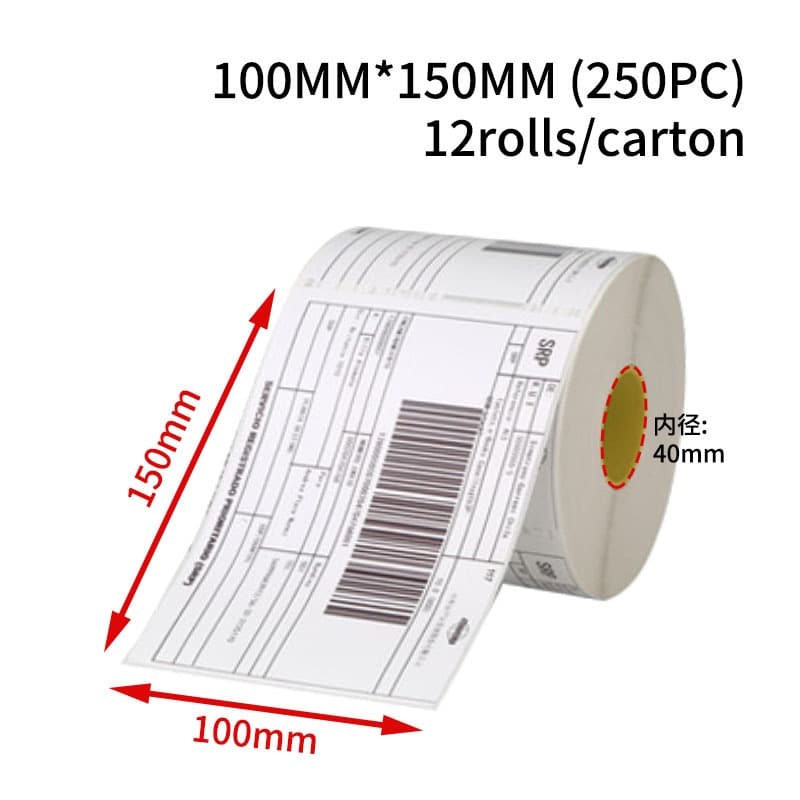 สติ๊กเกอร์ความร้อน กระดาษสติกเกอร์ ลาเบล ใบปะหน้า ลาเบล สินค้าคุณภาพ label sticker รูปที่ 6