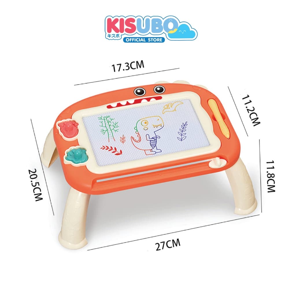 KISUBO กระดานวาดภาพแม่เหล็ก แบบโต๊ะ 23.5-30.5cm Magnetic Drawing Board พลาสติก เขียนลบง่าย รูปที่ 9