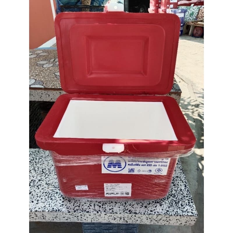 ถังแช่ขนาด 25 ลิตรสุ่มสี 50 * 36 ความสูง 36 cm น้ำหนัก 5.5 กิโลกรัม รูปที่ 5