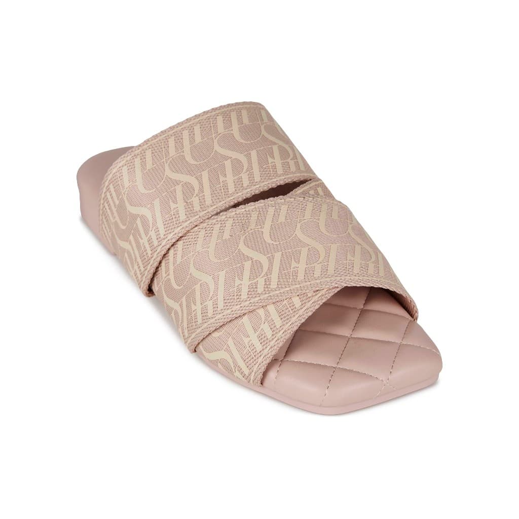 SHU PALETTE SOFT SIGNET ON CANVAS SANDALS รองเท้าแตะ รูปที่ 5