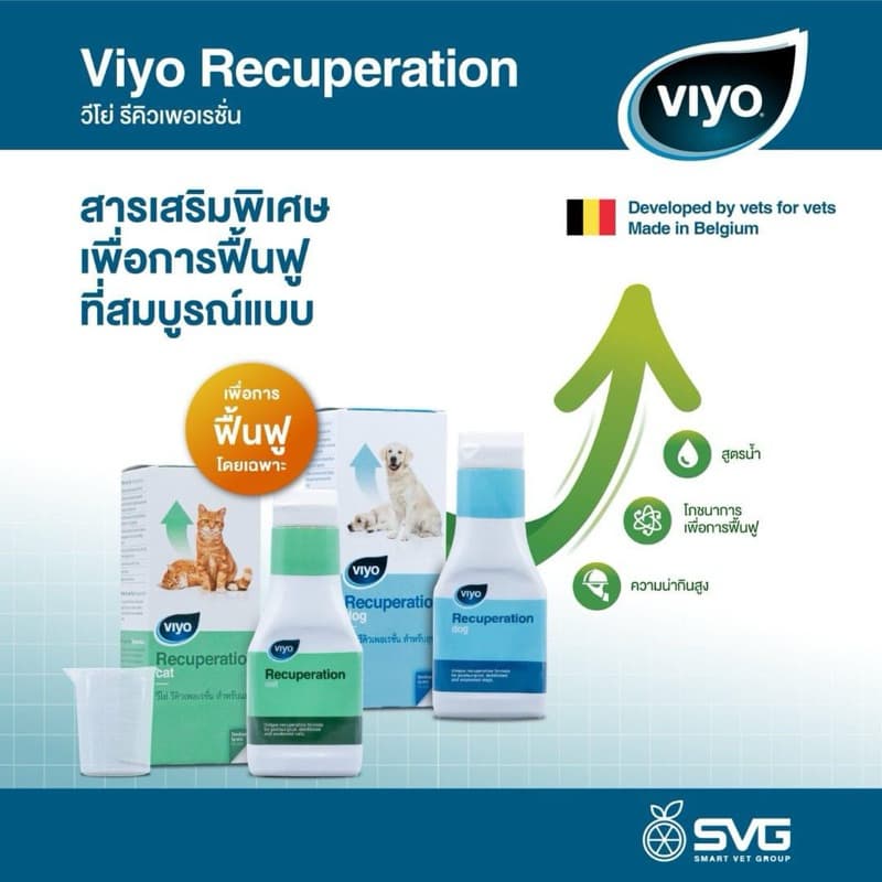 Viyo Recuperation 150 ml. อาหารเสริมสูตรน้ำ ความน่าทานสูง ไม่อยากอาหาร หรืออยากอาหารลดลง รูปที่ 9