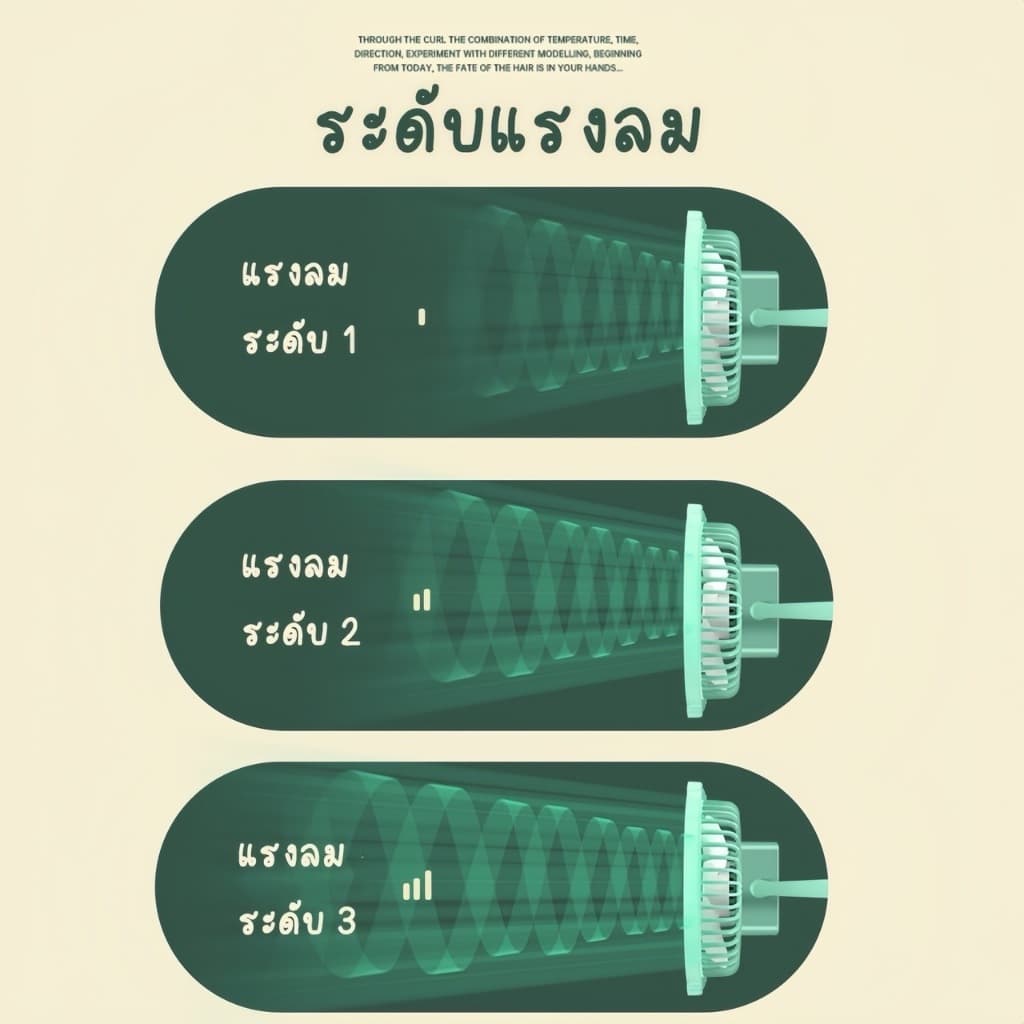 พัดลมตั้งโต๊ะ ไร้สาย พร้อมไฟLED แขวนได้ ชาร์จได้ พัดลมพกพา รูปที่ 3