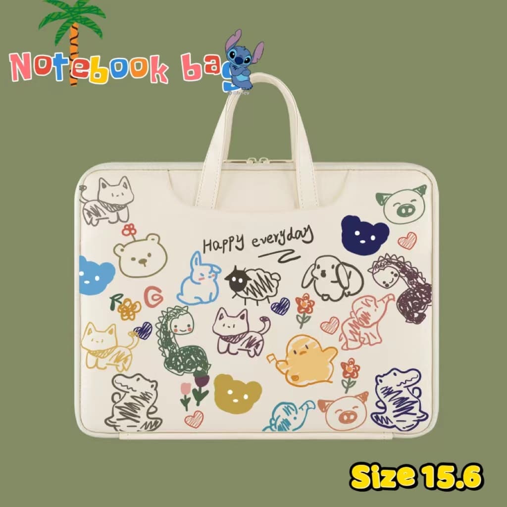New 15.6 นิ้ว กระเป๋าใส่โน๊ตบุ๊ค กระเป๋าแล็ปท็อปกันกระแทก และกันน้ำ รูปที่ 2