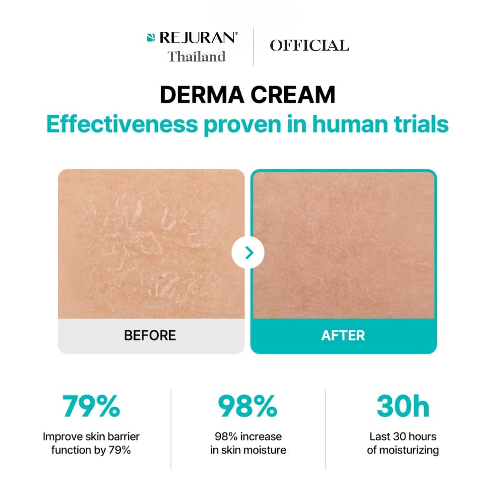 REJURAN MOISTURE CREAM 60g. รีจูรัน มอยส์เจอร์ ครีม รูปที่ 5