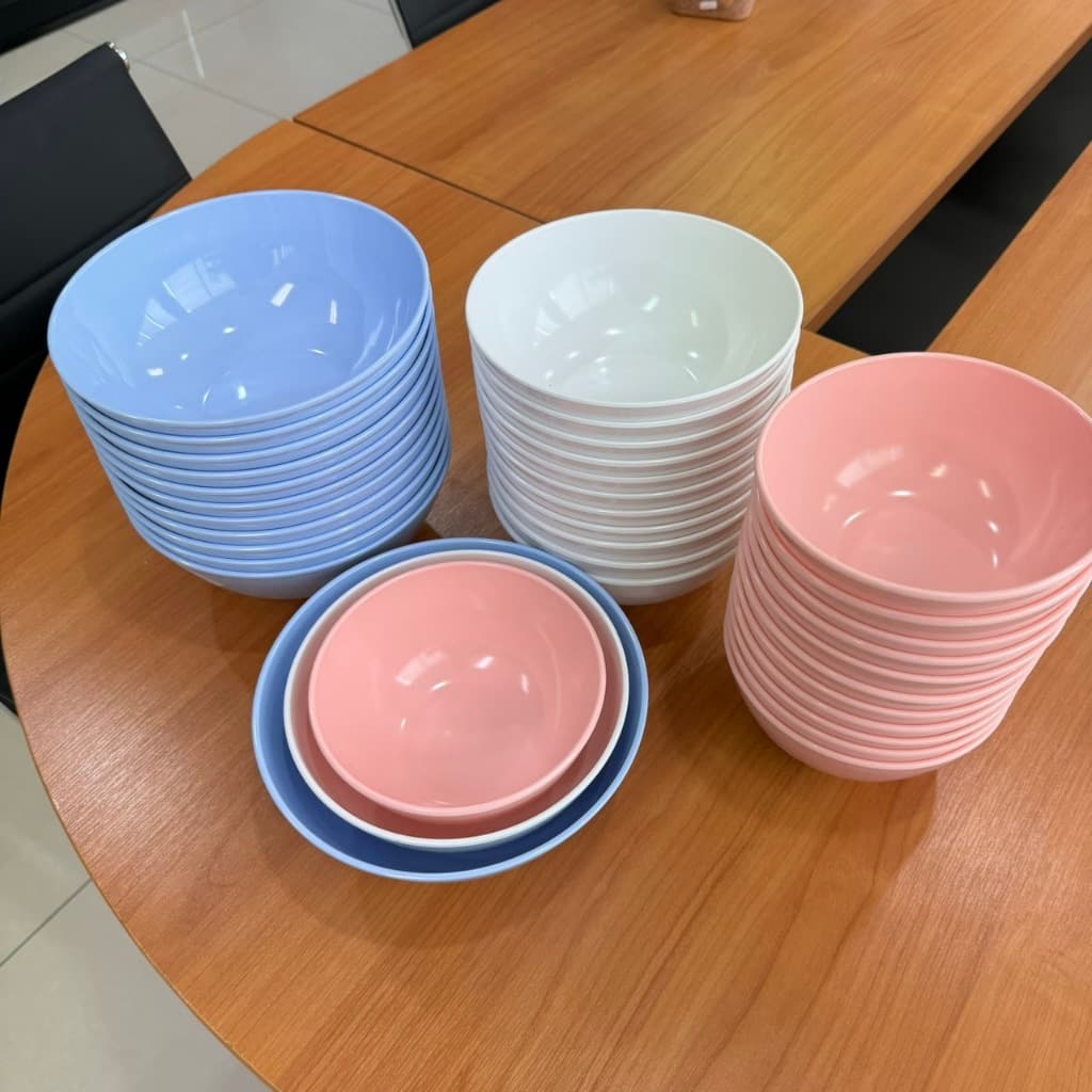 Smile Fish ชามโคม ชามเมลามีน ชามแกง ชามก๋วยเตี๋ยว ขนาด 6,7,8 นิ้ว รุ่นสู้ราคา รูปที่ 4
