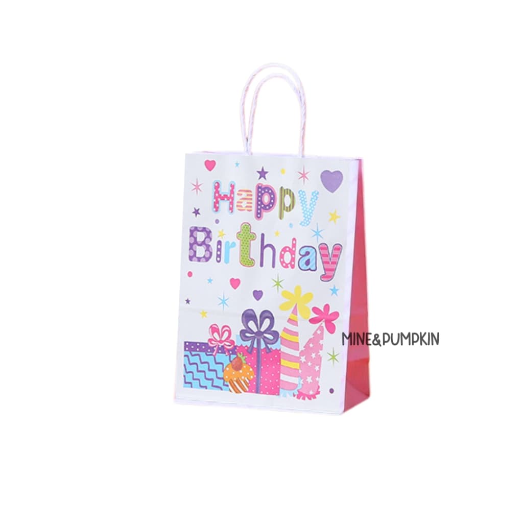 ถุงกระดาษลาย Happy Birthday วันเกิด รูปที่ 3