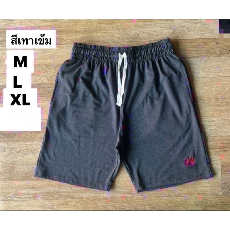 กางเกงขาสั้นลำลองผ้า cottonลายปักHM รูปที่ 2