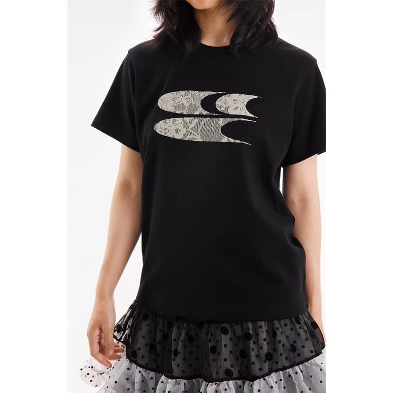 CryingCenter เสื้อยืดคอกลม Ballet T-Shirt รูปที่ 9