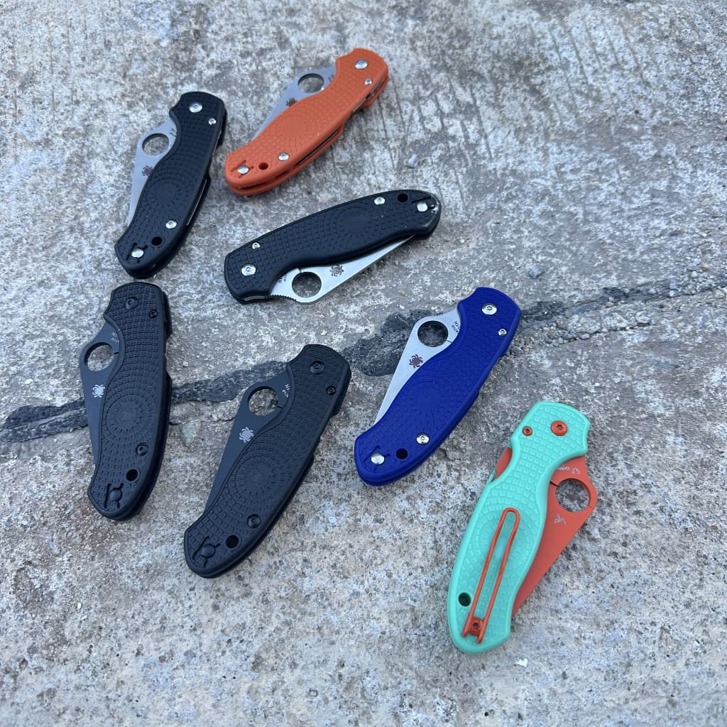 มีดพับ Spyderco Paramilitari3 C223 งานพรีเมี่ยม บอลแบริ่ง ระบบล็อคแบบคอมเพรสชั่นล็อค รูปที่ 4
