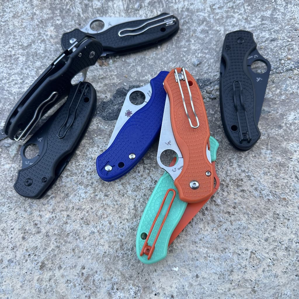 มีดพับ Spyderco Paramilitari3 C223 งานพรีเมี่ยม บอลแบริ่ง ระบบล็อคแบบคอมเพรสชั่นล็อค รูปที่ 6