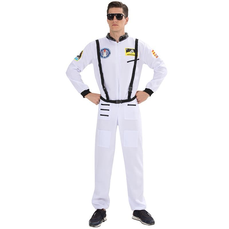 จาก กทมชุดนักบินอวกาศ ชุดนาซ่า NASA ผู้ใหญ่ ชุดอวกาษสีเงิน นักบินอวกาศ Astronaut pilot cosploy วันวิทยาศาตร์ รูปที่ 4