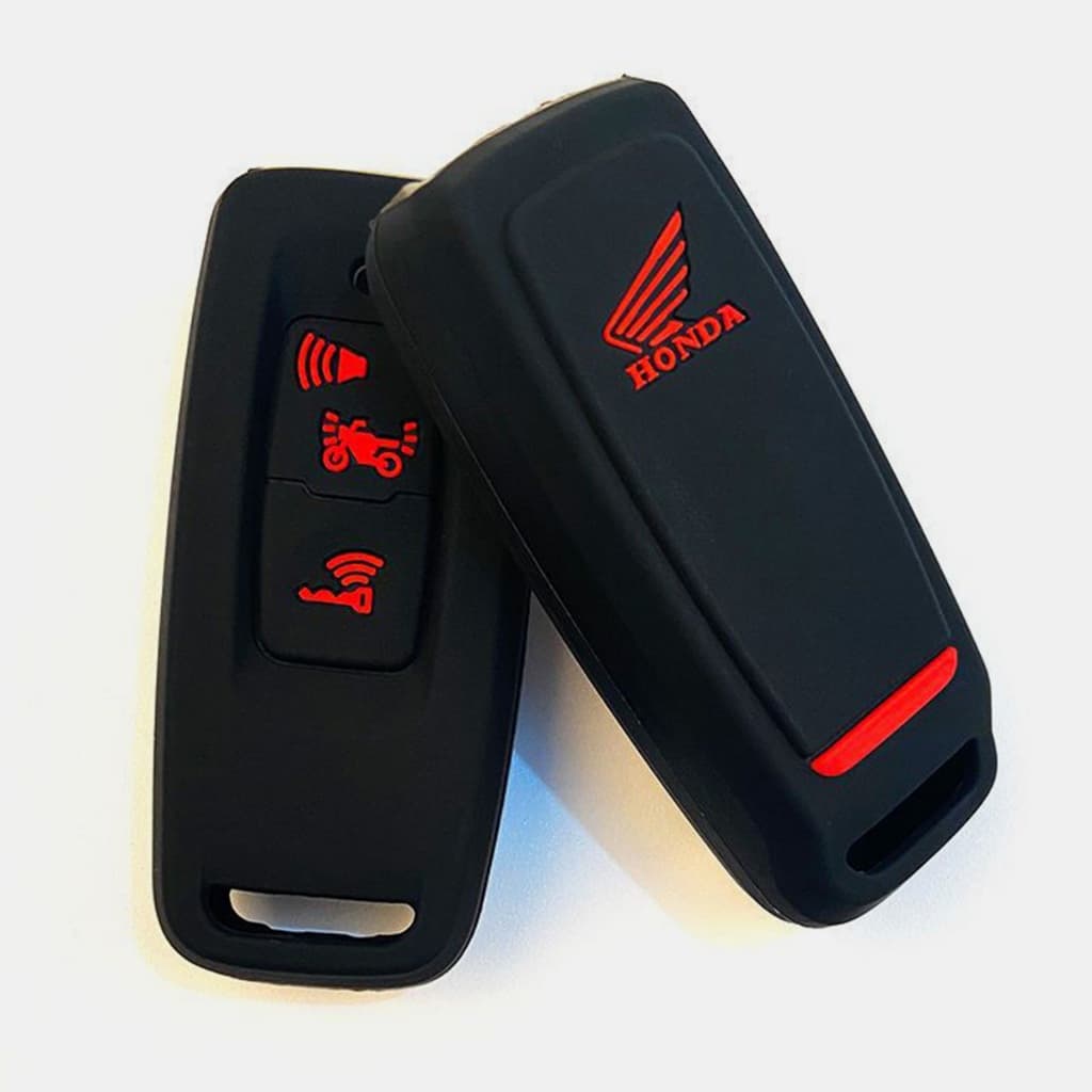 เคสกุญแจรีโมตซิลิโคน ซิลิโคนรีโมท ปุ่ม สําหรับรถจักรยานยนต์ Honda Forza350 PCX160 click160 click150 lead125 รูปที่ 6
