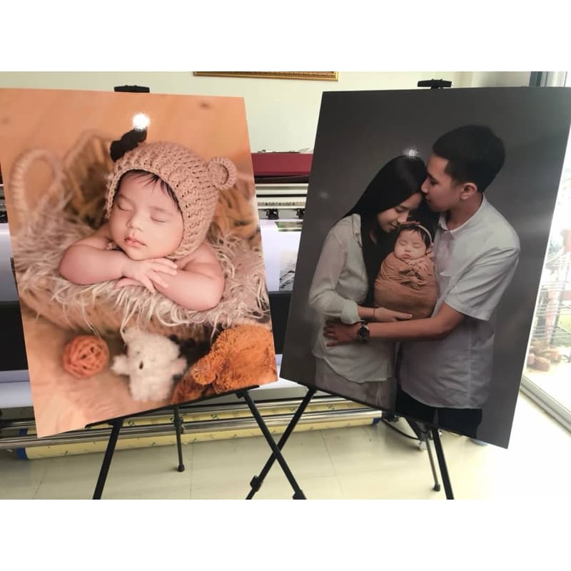 กรอบลอยโฟโต้ 1แถม1 บอร์ดไดคัท 60x40 ซม. ของขวัญวันเกิด รับปริญญา งานแต่ง งานเกษียณ รูปที่ 4