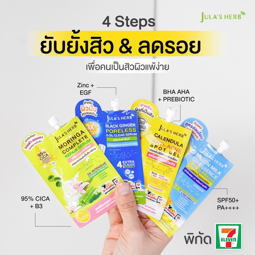 เซรั่มขิงดำซิงก์ 1 หลอด + กันแดดเมลอน 1 หลอด แถมฟรีเจลดาวเรืองใหม่ 1 ซอง รูปที่ 2