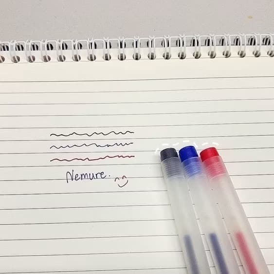 ปากกาเจล ปลอกขุ่น หมึกเยอะ ขนาด 0.5 mm เขียนลื่น หมึกเยอะ ปากกาเจล เครื่องเขียน ปากกาสี ปากกา รูปที่ 9