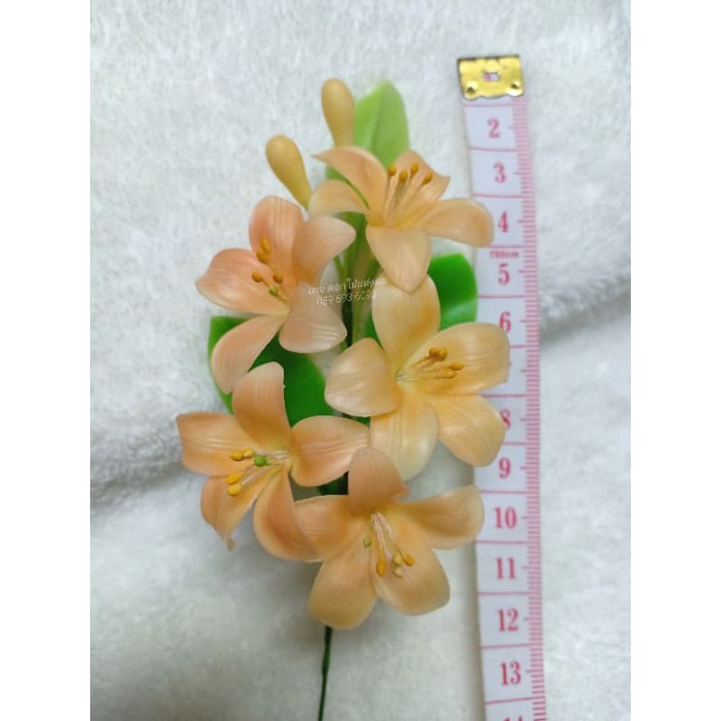 ดอกกันเกรา , ดอกไม้ดิน ,ดอกไม้แต่งผม ราคาช่อละ 49 บาท รูปที่ 2