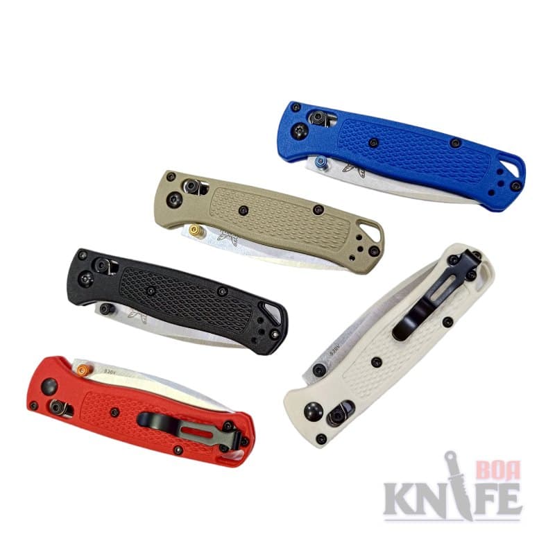 มีด BenchMade BM533 Mini Bugout น้ำหนักเบาพิเศษ พกพา เดินป่า แคมป์ปิ้ง ทำอาหาร รูปที่ 8