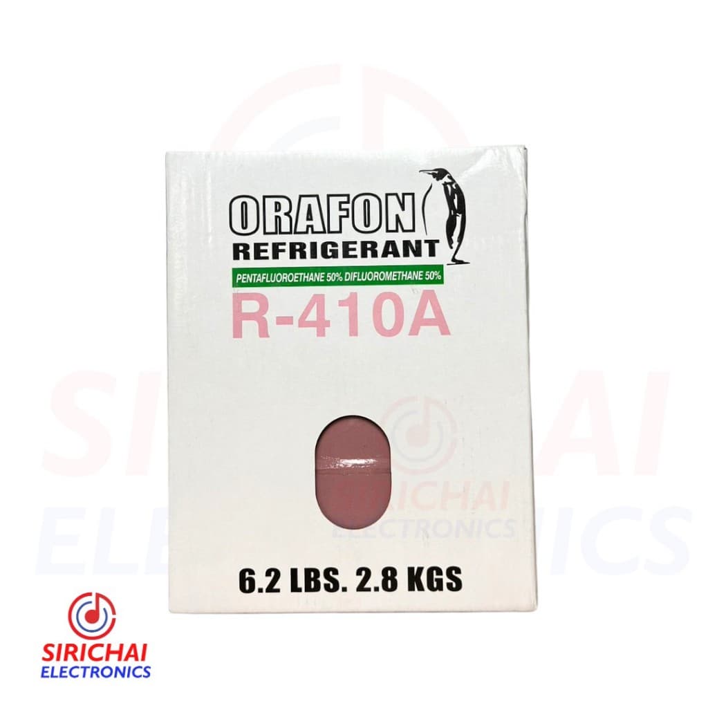 น้ำยาแอร์R410A ยี่ห้อORAFON ถังพร้อมบรรจุน้ำยา 2.8 Kg. รูปที่ 3