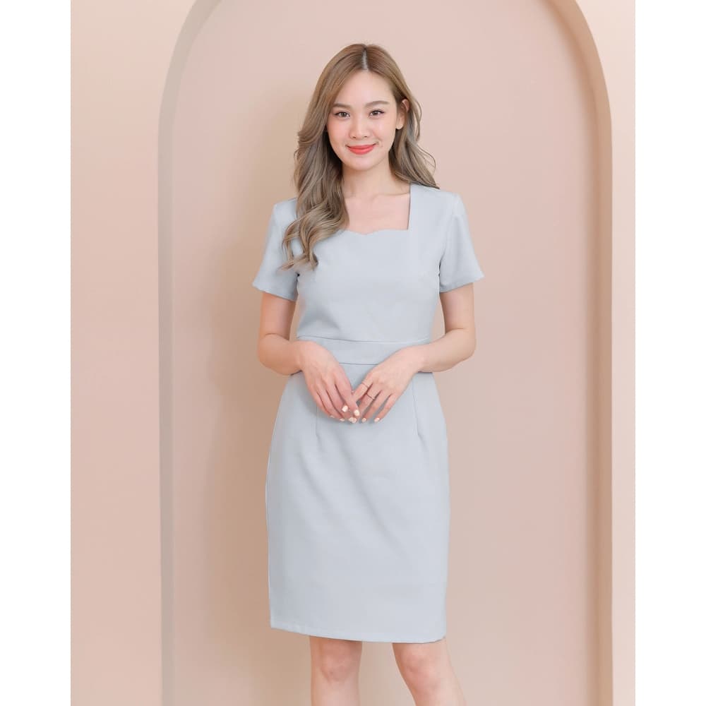 เดรสยาว รุ่น Mini heart dress - CRAYONBRAND รูปที่ 4