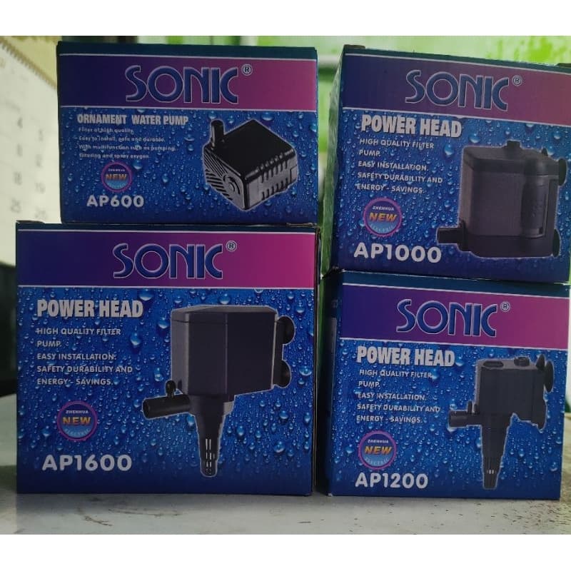 ปั้มน้ำตู้ปลาAP600AP1000AP1200AP1600SONIC รูปที่ 1