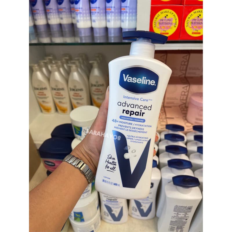 Vaseline Intensive Care Advanced Repair Body Lotion 600ml. รูปที่ 6