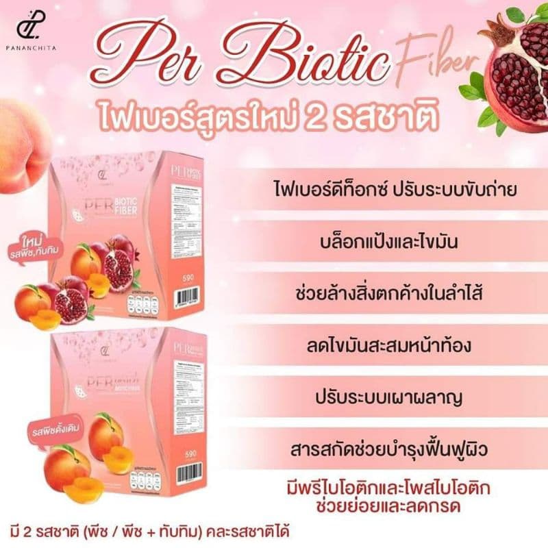 Pananchita Per Biotic Fiber ปนันชิตา เพอร์ไบโอติกส์ไฟเบอร์ ไฟเบอร์ช่วยย่อย ลดกรด รูปที่ 9