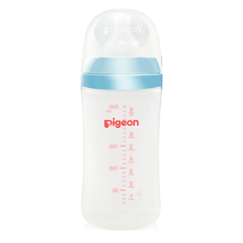 พีเจ้น ขวดนมปากกว้าง PPWN ไซส์ M 240 มล./ไซส์ SS 160 มล.-จุกเสมือนนมมารดา รุ่นพลัส PIGEON NURSER PPWN รูปที่ 4