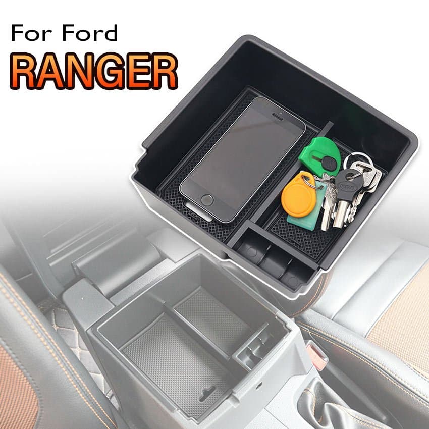 ร้านคนไทย! อุปกรณ์เสริมสำหรับFord Ranger2012-2022กล่องเก็บของในรถยนต์ รูปที่ 7