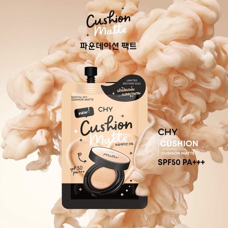 CHY Cushion Glow Ultimate and Cushion Matt spf 50 pa+++ 7g. คุชชั่นโกลว์อัลติเมทและคุชชั่นแมตต์ รูปที่ 7
