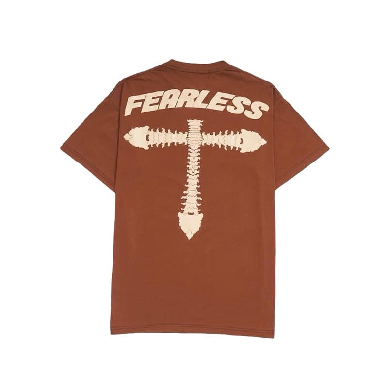 Fearless เสื้อยืดแขนสั้น Bone T-Shirt รูปที่ 2