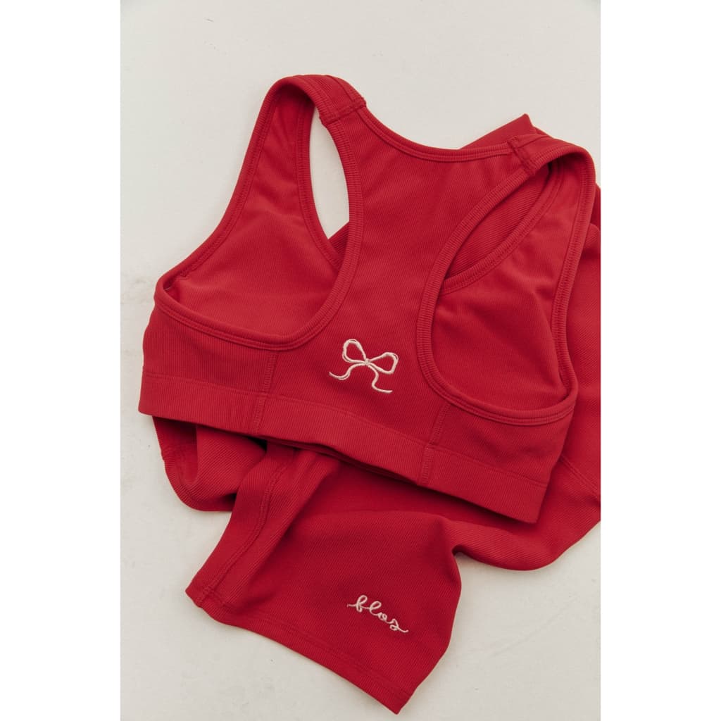 Jolly Ribbed Sports Bra - The Flos Club รูปที่ 2