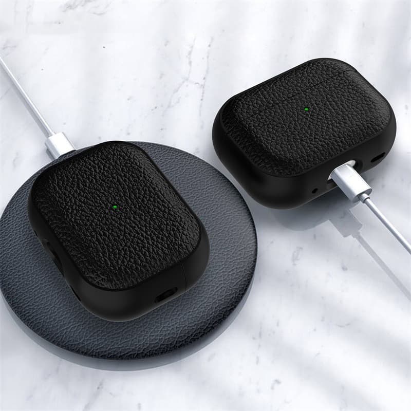 เคส AirPods 4 และ AirPods Pro 3 Case TPU ลายหนัง สำหรับ AirPods 4 / 4ANC / 3 / 2 / 1 / Pro / Pro2 รูปที่ 6