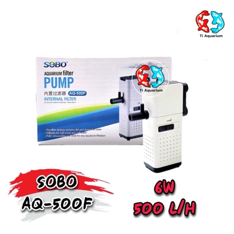 ปั๊มน้ำพร้อมกระบอกกรอง SOBO AQ-500F ,AQ-1000F ,AQ-1500F ,AQ-2000F รูปที่ 2