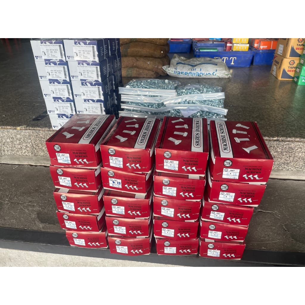 น็อตหัวร่มดำเบอร์ 10 ขนาด M6x15mm JMT เหมาะกับยึดบอดี้รถมอเตอร์ไซค์ รูปที่ 6