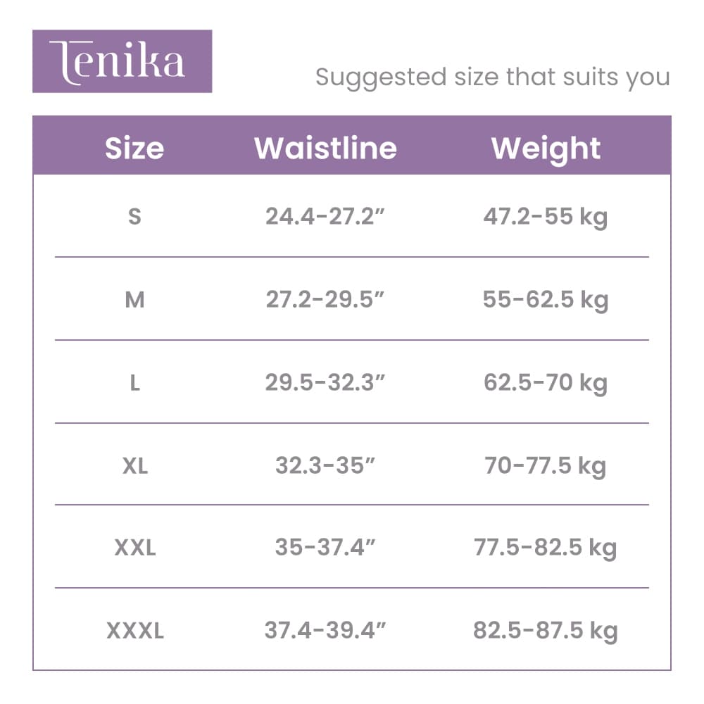TENIKA รัดเอว กระชับสัดส่วน Corset เข็มขัดรัดหน้าท้อง กระชับสัดส่วน ควบคุมหน้าท้อง SE-001 รูปที่ 9