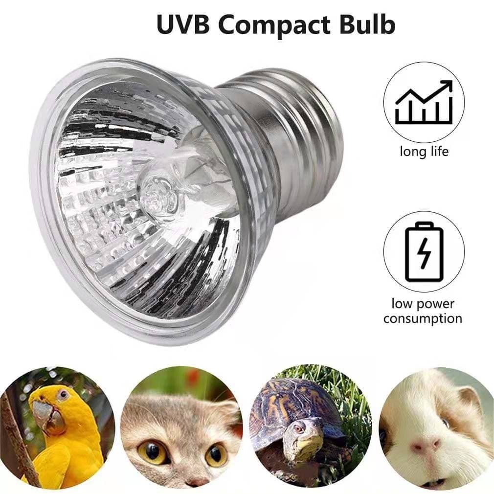 ไฟกกสัตว์เสี้ยง ขั้วหลอดไฟเซรามิค+หลอดไฟ50W​ ทนความร้อนโคมไฟ สำหรับเต่าน้ำเต่าบก​ลูกนก สวิตช์ปรับแสงได้ตามใจชอบ รูปที่ 8