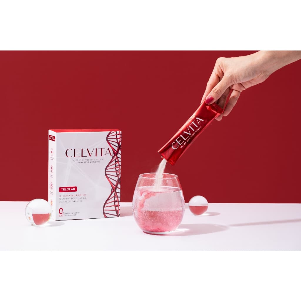 Celvitaอาหารเสริมบำรุงร่างกาย ด้วยสารสกัด Telolab Stemcell ช่วยกระตุ้นการสร้างคอลลาเจน รูปที่ 5