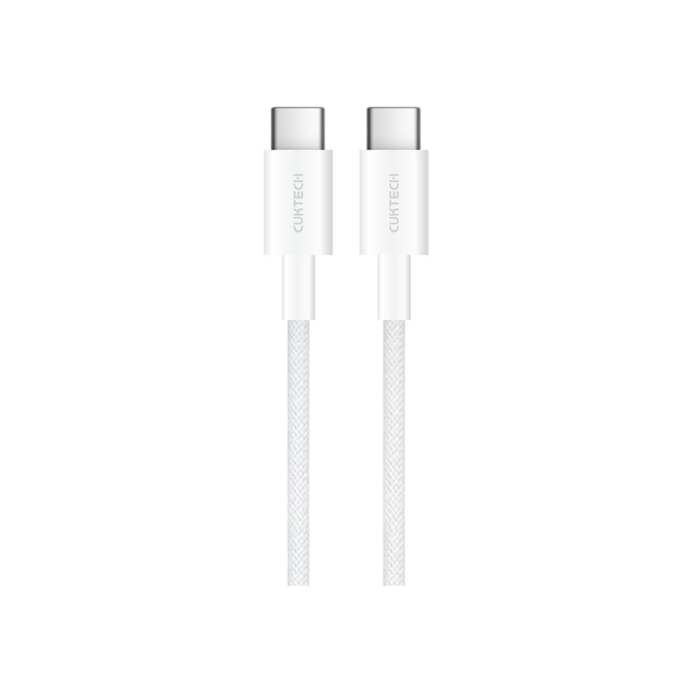 CUKTECH CTC315P สายชาร์จ iPhone 17 ไนลอนถัก USB-C to USB-C 3A 60W 1.5 เมตร ชาร์จเร็ว PD,QC -2Y รูปที่ 2