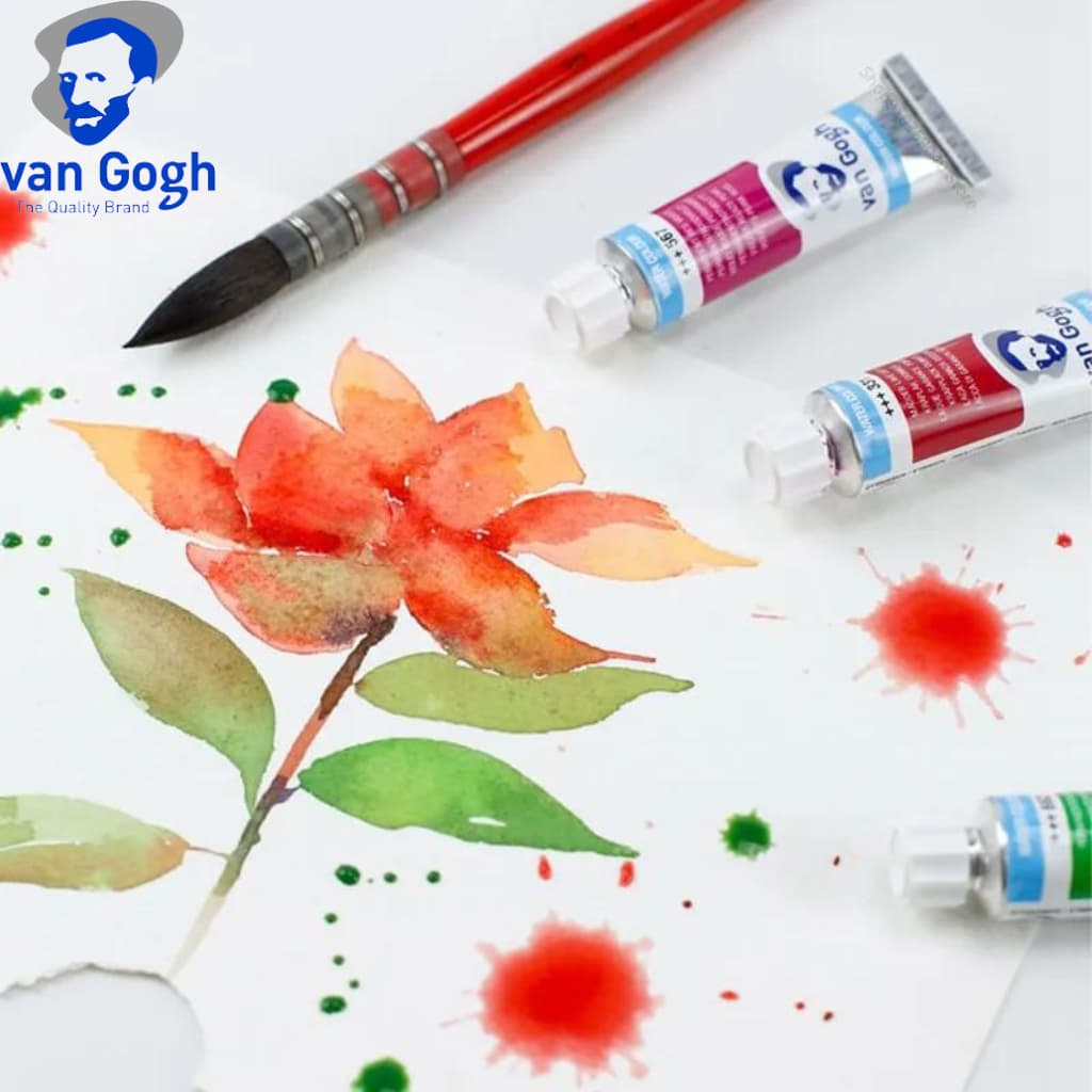 Van Gogh สีน้ำ หลอด 10ml. อาร์ทติสเกรด Artist's Grade Water Colour จำนวน 1 หลอด รูปที่ 2