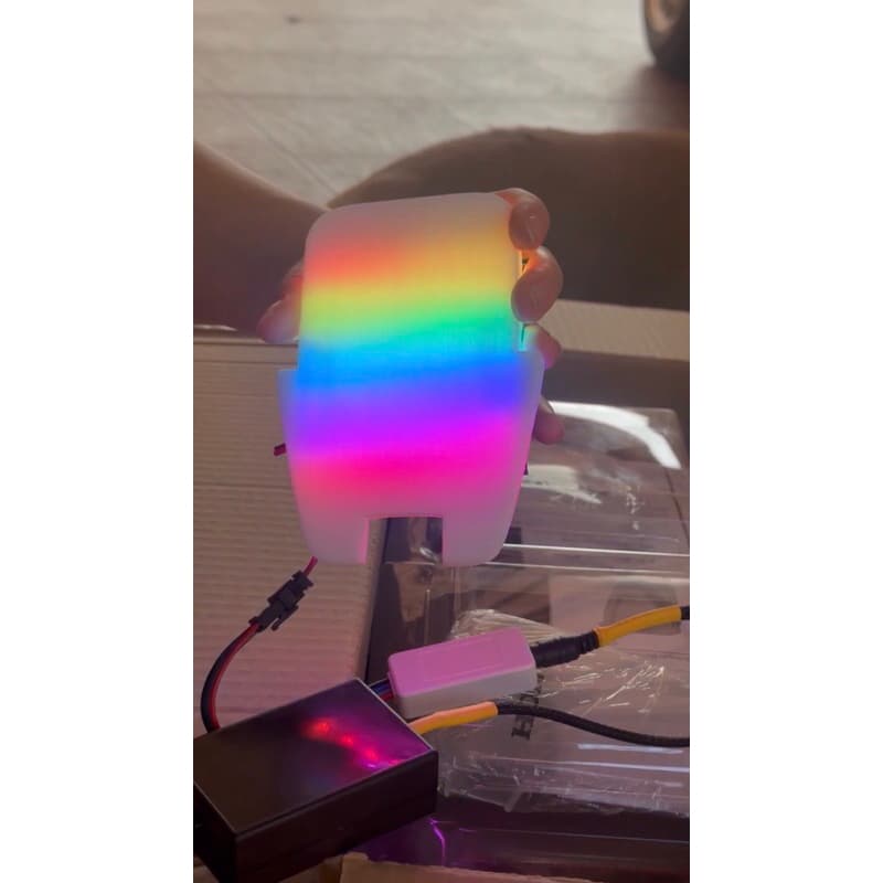 ไฟโลโก้ RGB Honda Giorno 2023-2026 ปรับผ่านแอพได้120โหมด เปิด-ปิดได้ ไม่ต้องตัดสายไฟพร้อมวิธีติดตั้งและวิธีใช้แอพ รูปที่ 7
