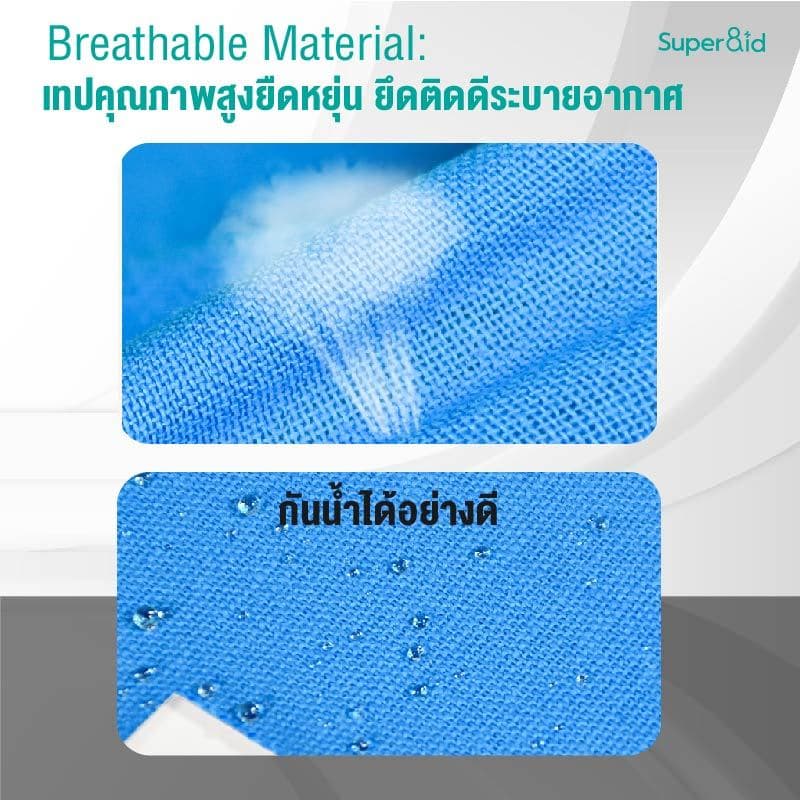 Proknee+ Kinesiology Tape เทปกีฬา พร้อมใช้งานทันที สำหรับเข่า รองรับ ACL MCL LCL 1กล่อง10แผ่น รูปที่ 6