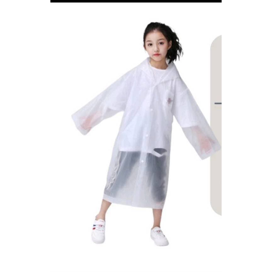 เสื้อกันฝนแฟชั่น ชุดกันฝนเด็กจีน เเบบพกพา กันน้ำ แบบหนา มีสินค้า รูปที่ 2