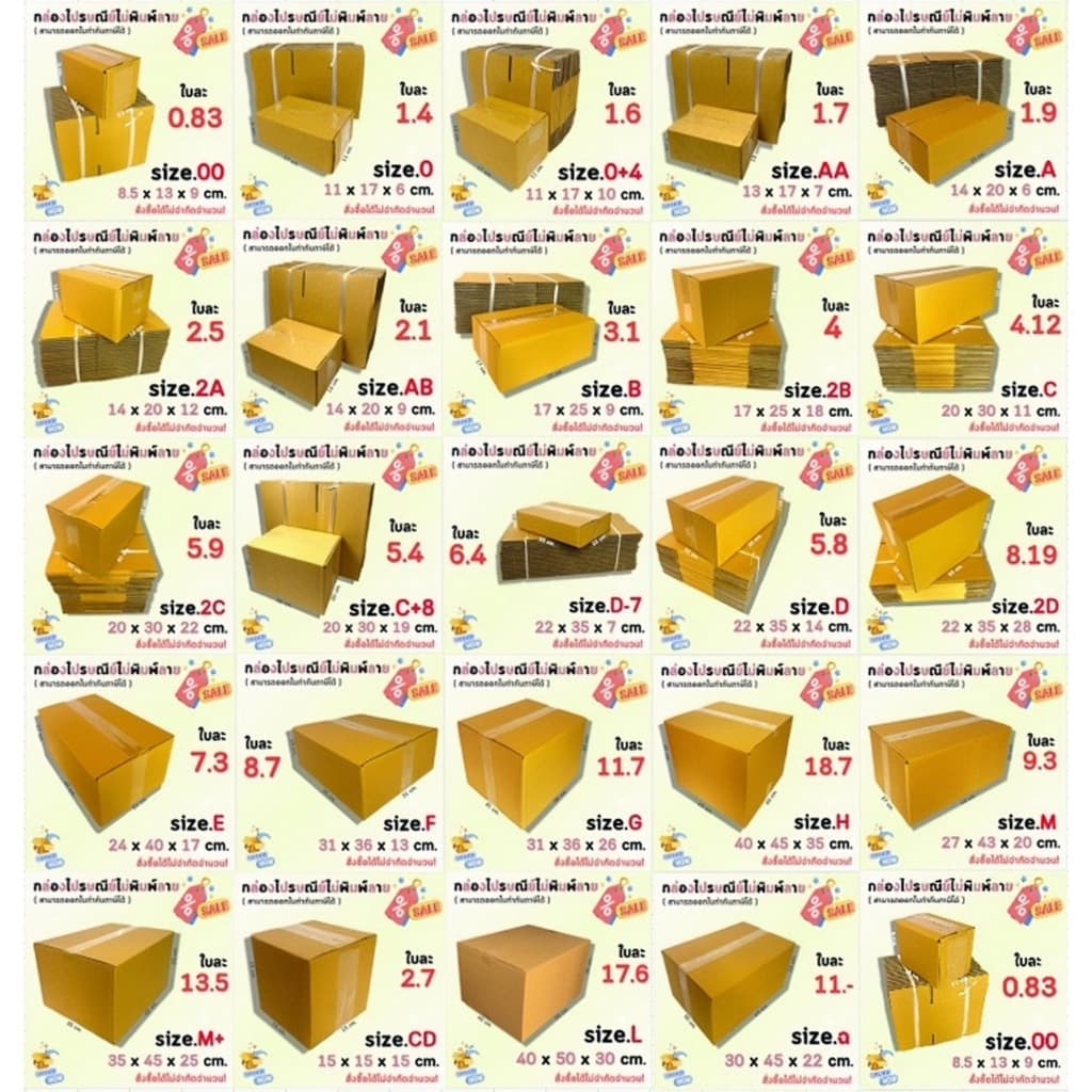 กล่องไปรษณีย์ไม่มีจ่าหน้า ฝาชน สามารถขอใบกำกับภาษีได้ ราคาพิเศษ ส่งตรงจากโรงงาน รูปที่ 3