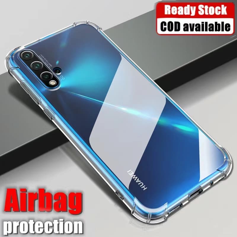 เคสใส กันกระแทก สำหรับNova5T Nova3 Nova3i Nova4 Y5 2019 Y5prime Y5lite Y9S Y9prime Y6S Y7A เคส ใสกันกระแทก ซิลิโคน TPU รูปที่ 1