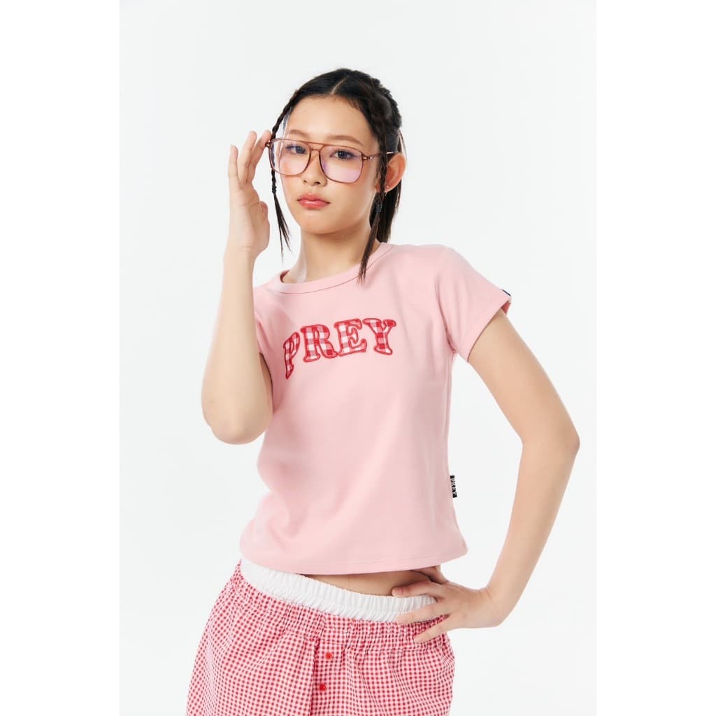 prey เสื้อยืด summer logo babytee รูปที่ 4