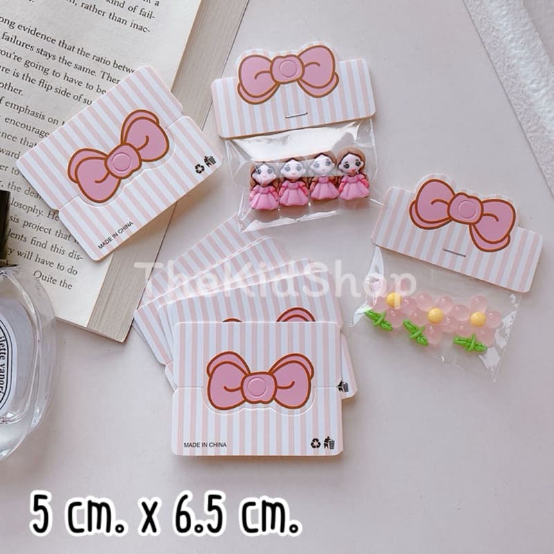 ถูกสุดๆ หัวกระดาษติดถุง ขนาด 6.2 x 5ซม. รูปที่ 6