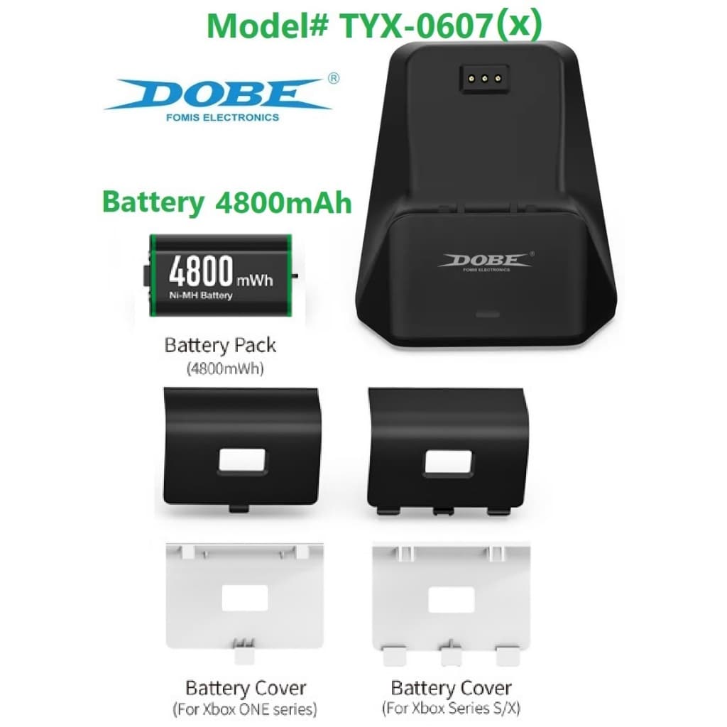 แท่นชาร์จจอย ที่ชาร์จจอย แท่นชาร์จ แบต Xbox Series X XboxOne DOBE Charging Dock ถ่านจอย XBOX X Series One TYX0607 รูปที่ 2