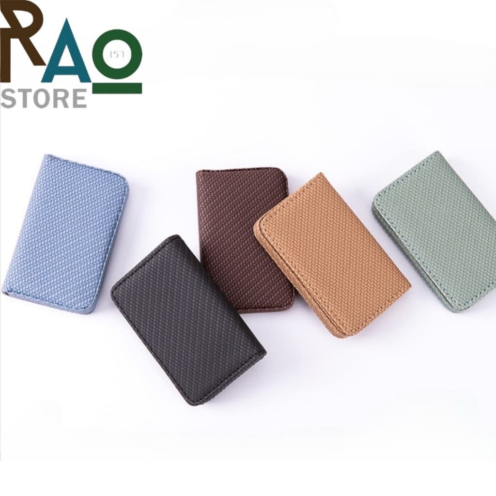 RAO Store กระเป๋าใส่นามบัตรหนังPU มีแม่เหล็ก ใส่นามบัตร ใส่บัตรต่างๆ เรียบหรูดูดี รูปที่ 9